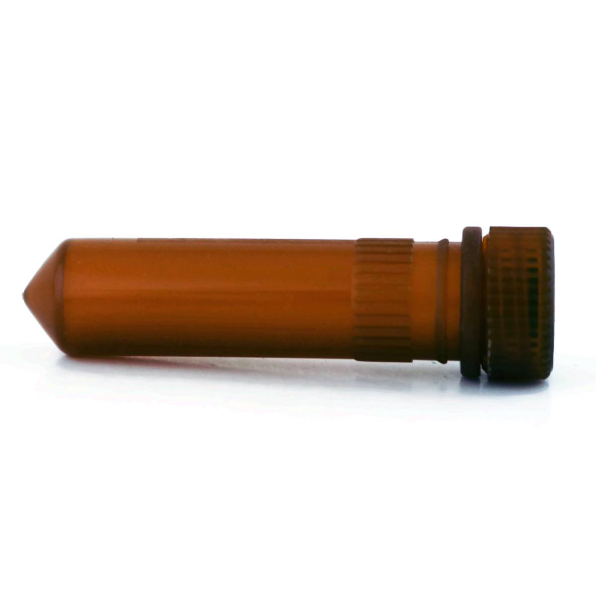 144547 Amber Micro Centrifuge Tubes With Screw Caps 2 0 Ml Conical