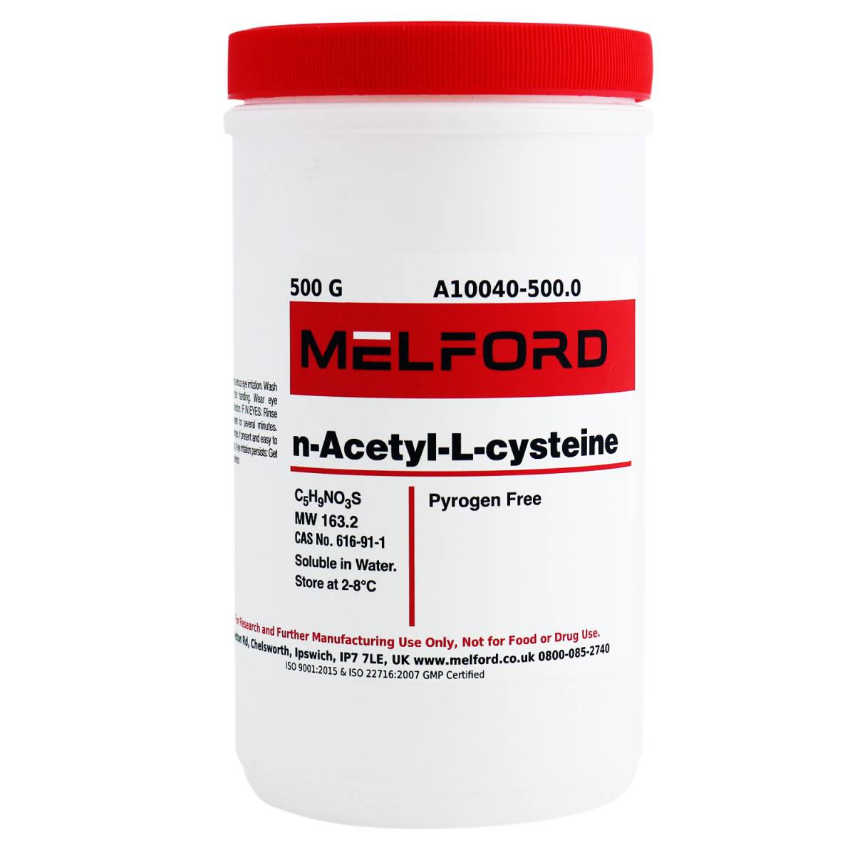 n-Acetyl-L-cysteine, 500 Grams