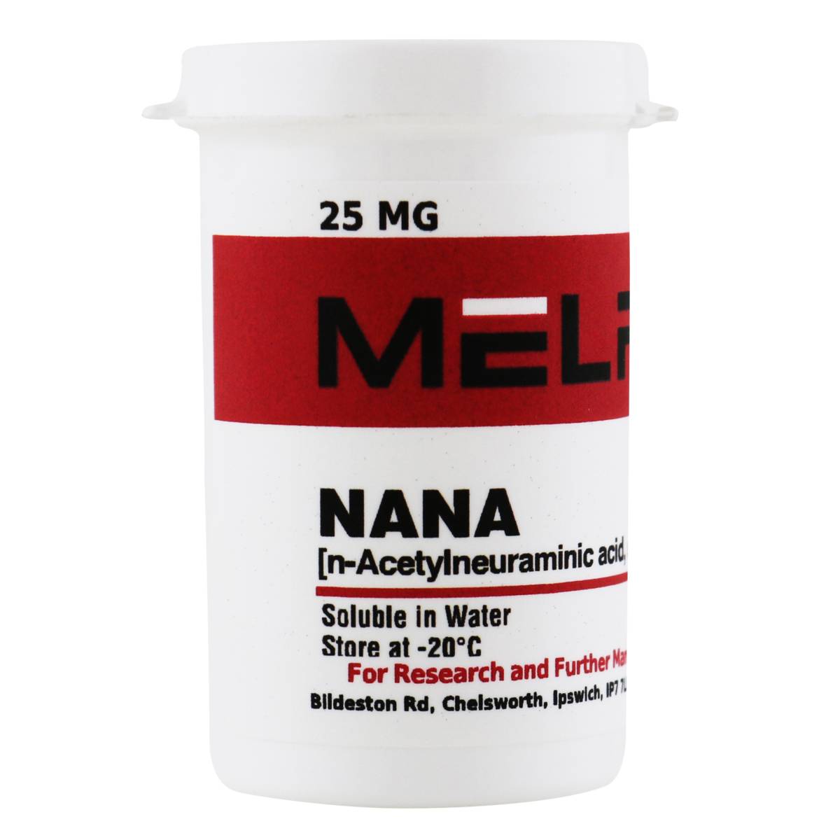 NANA [n-Acetylneuraminic acid, Synthetic Sialic Acid], 25 Milligrams