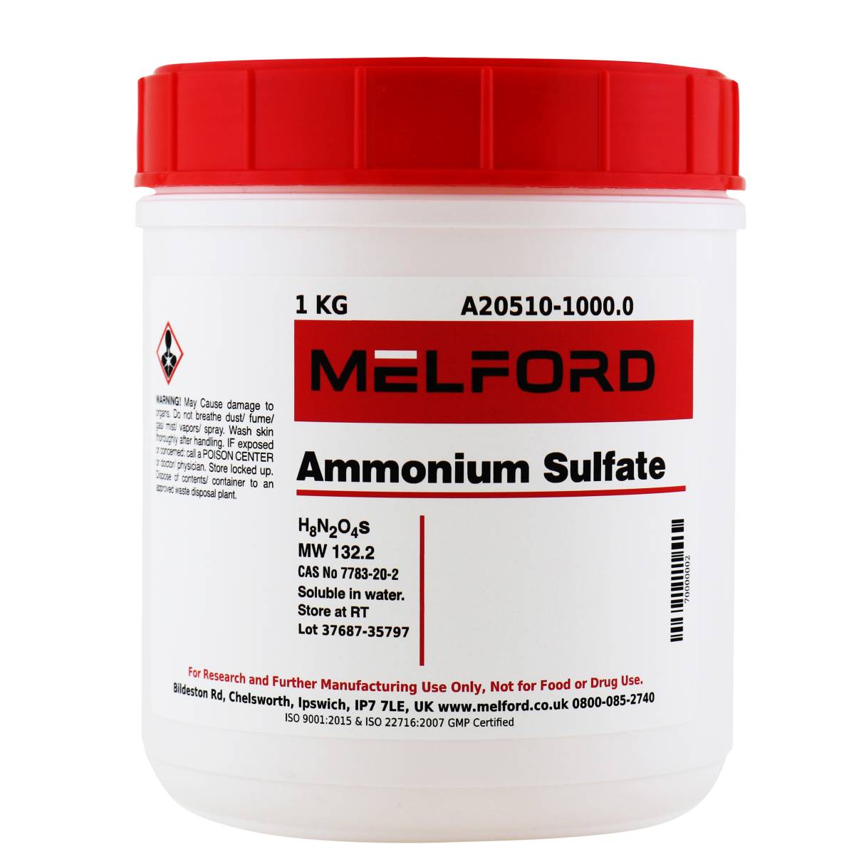 Ammonium Sulfate, 1 Kilogram