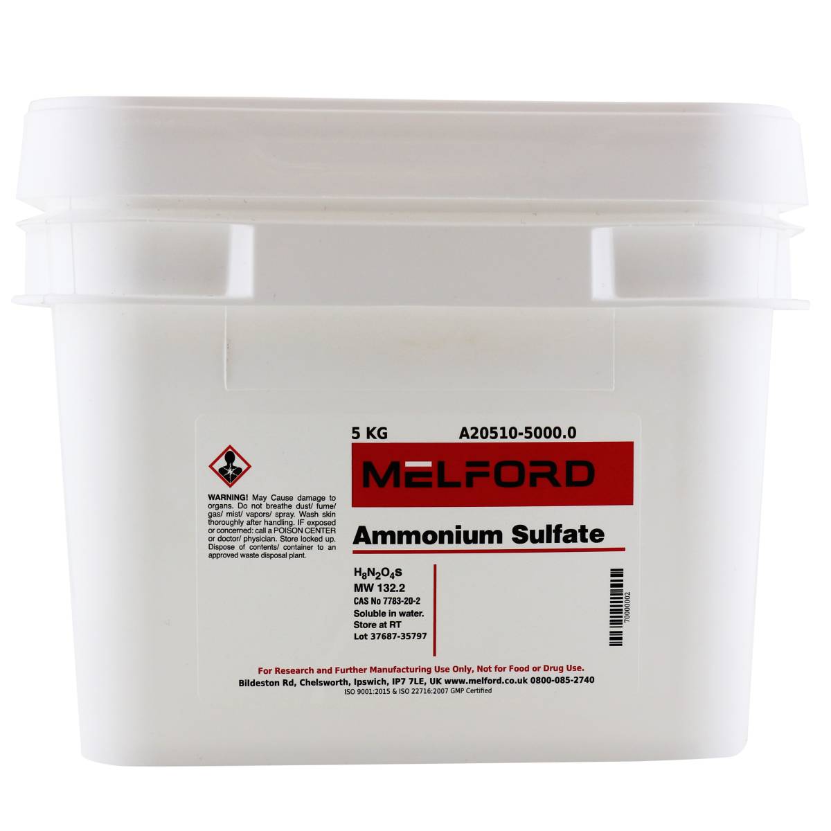 Ammonium Sulfate, 5 Kilograms