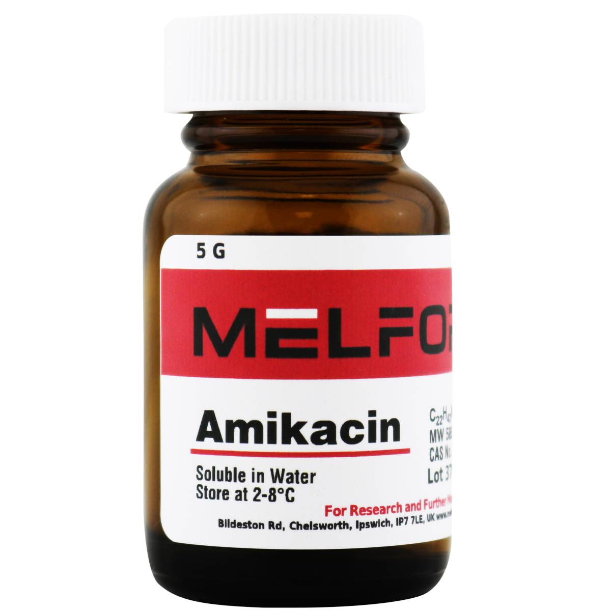 Amikacin, 5 Grams