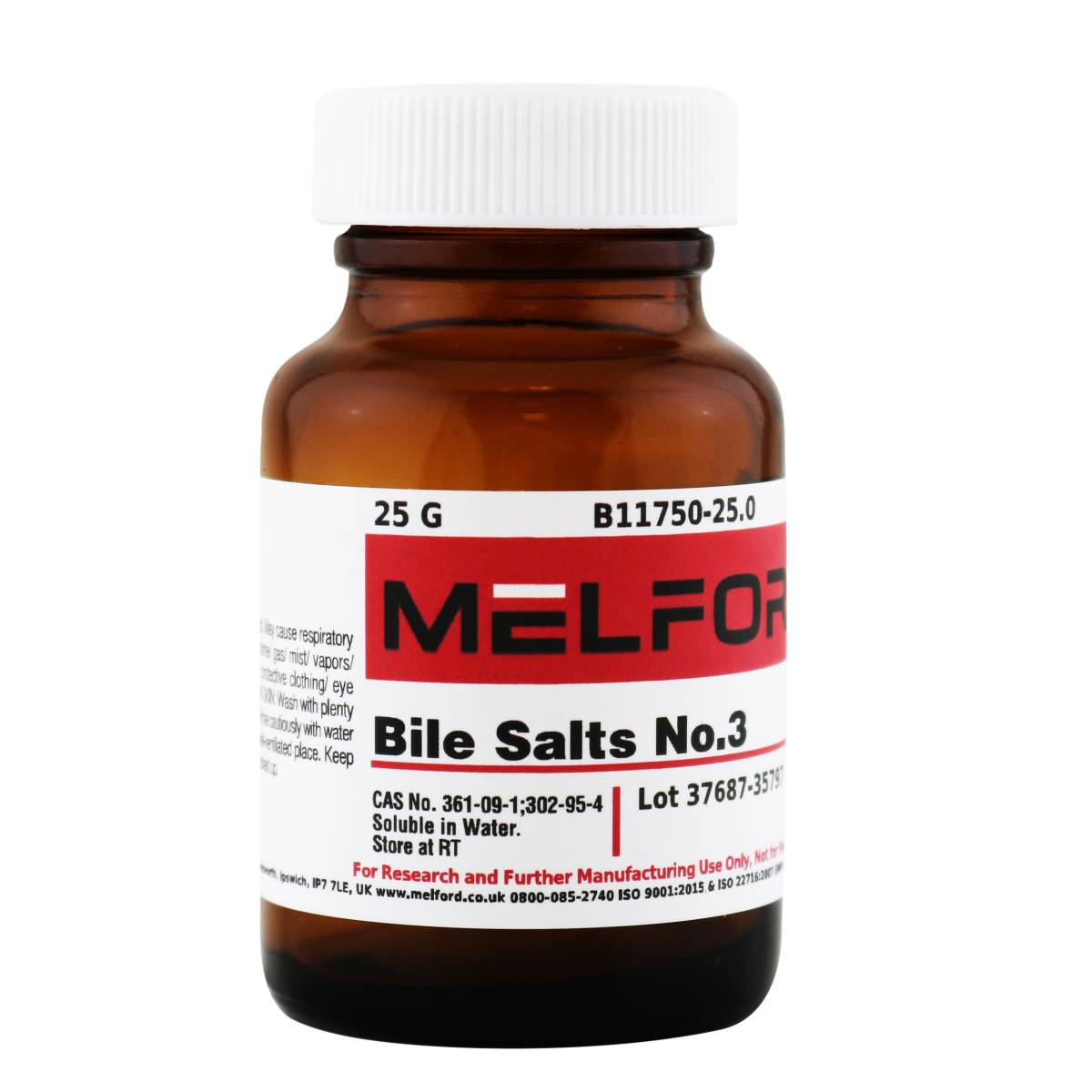 Bile Salts No. 3, 25 Grams