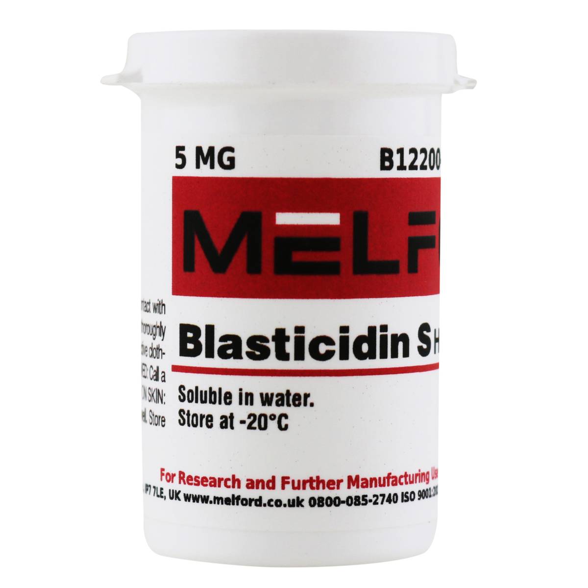 Blasticidin S Hydrochloride Powder, 5 Milligrams