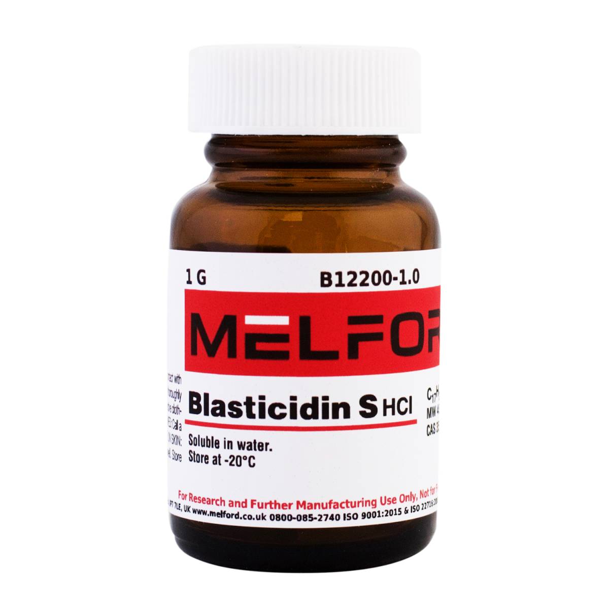 Blasticidin S Hydrochloride Powder, 1 gram