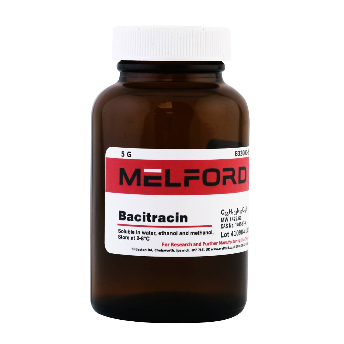 Bacitracin, 5 Grams