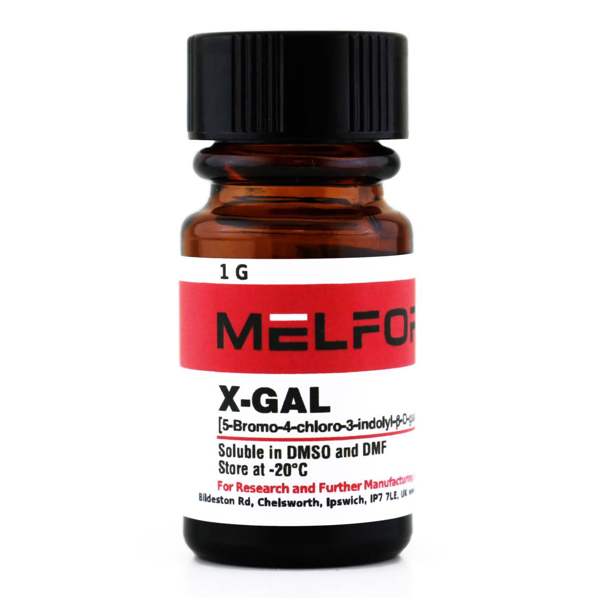 X-GAL [5-Bromo-4-chloro-3-indolyl-B-D-galactoside], 1 Gram