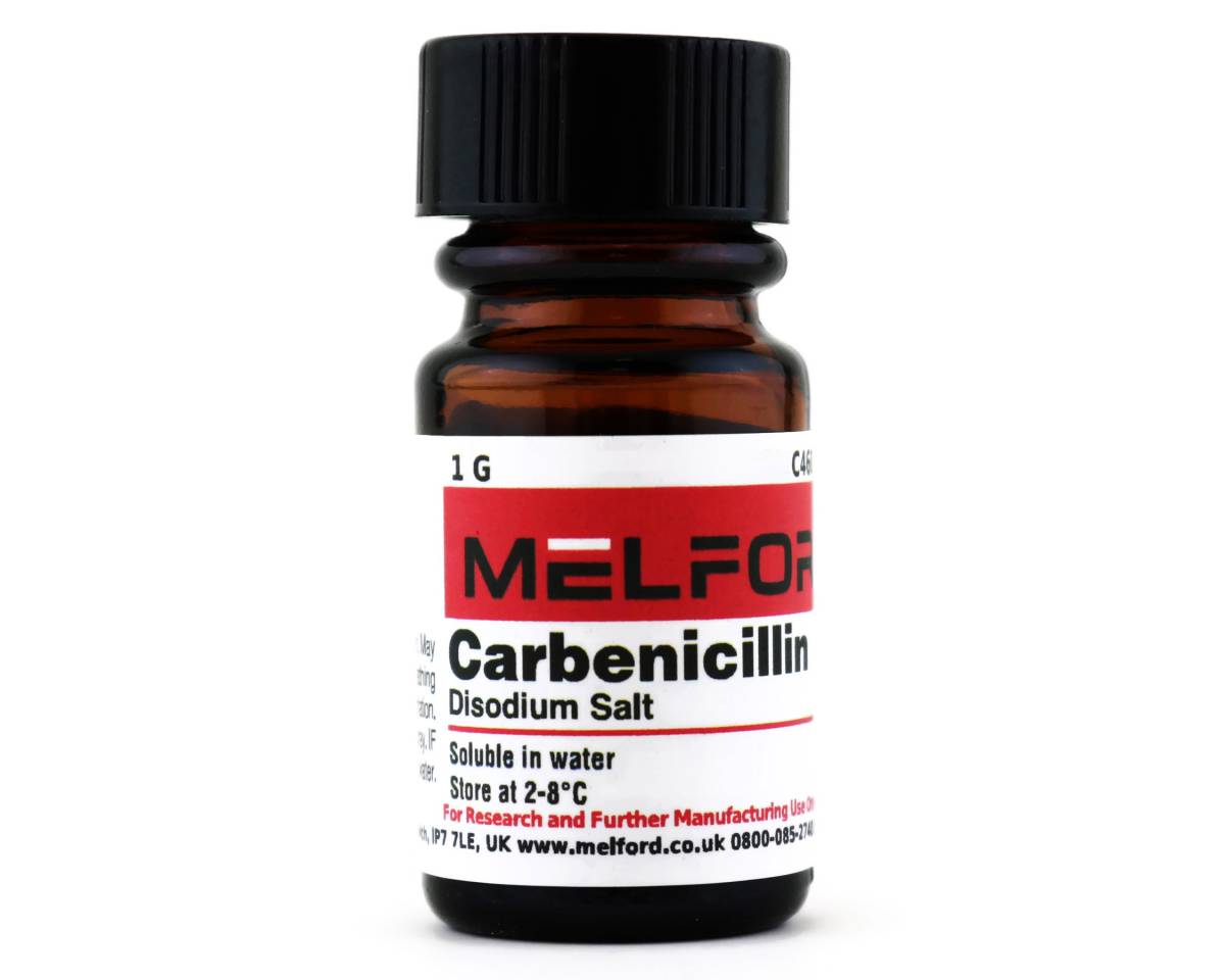 Carbenicillin, Disodium Salt, 1 Gram