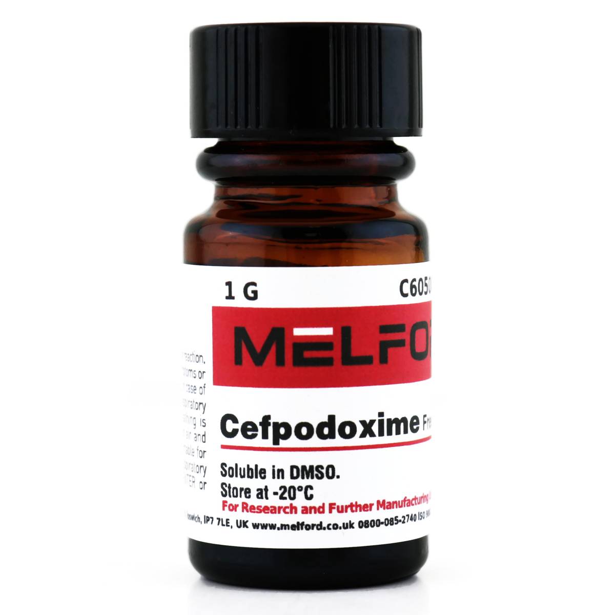 Cefpodoxime Free Acid, 1 Gram