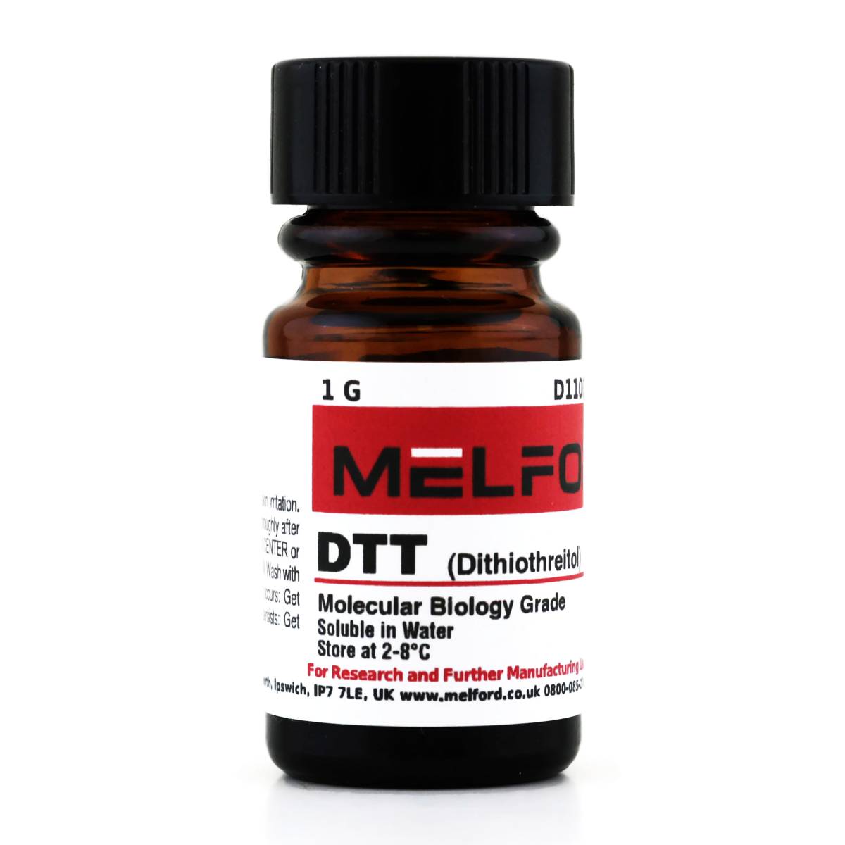DTT [DL-Dithiothreitol] [Cleland's Reagent], 1 Gram