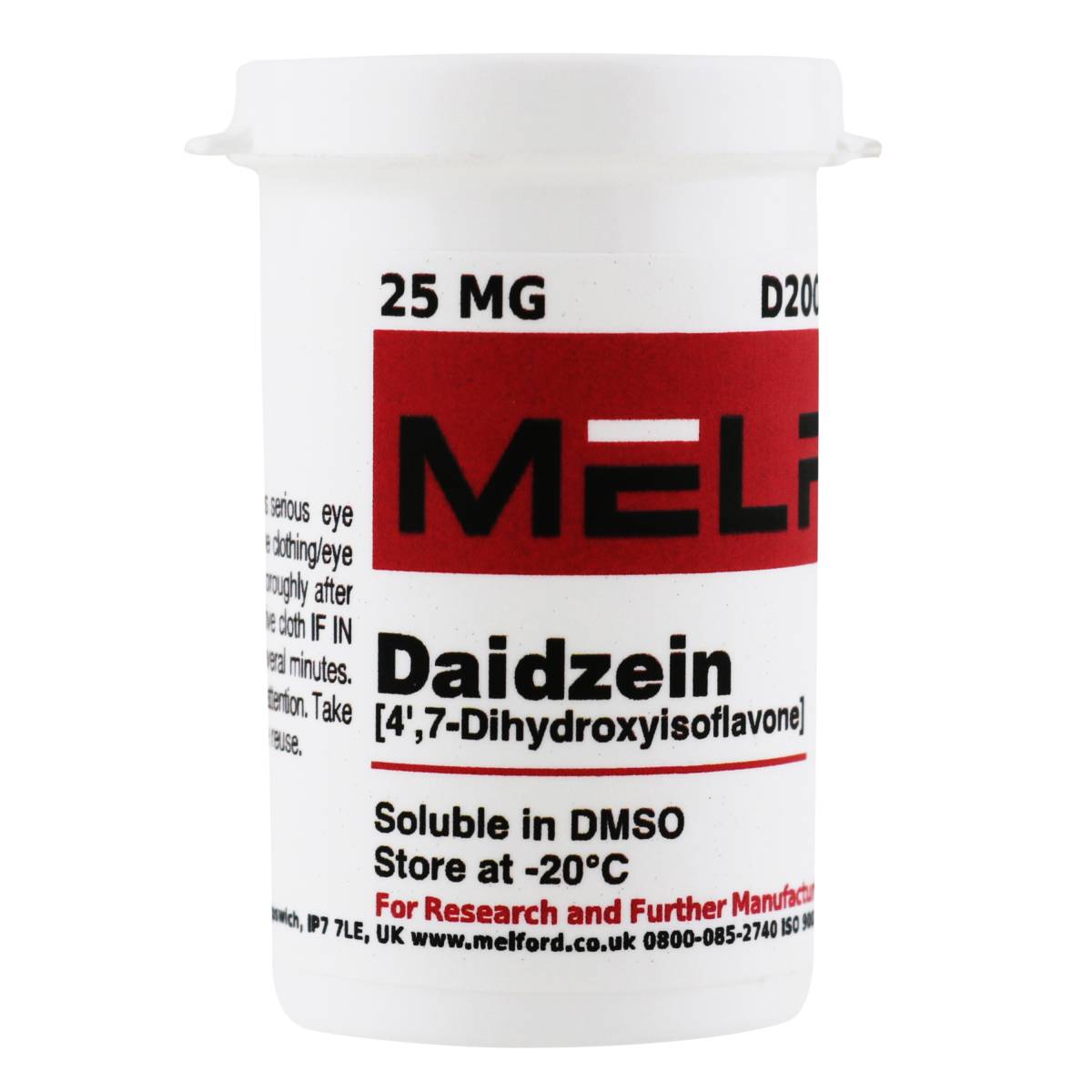 Daidzein [4',7-Dihydroxyisoflavone], 25 Milligrams