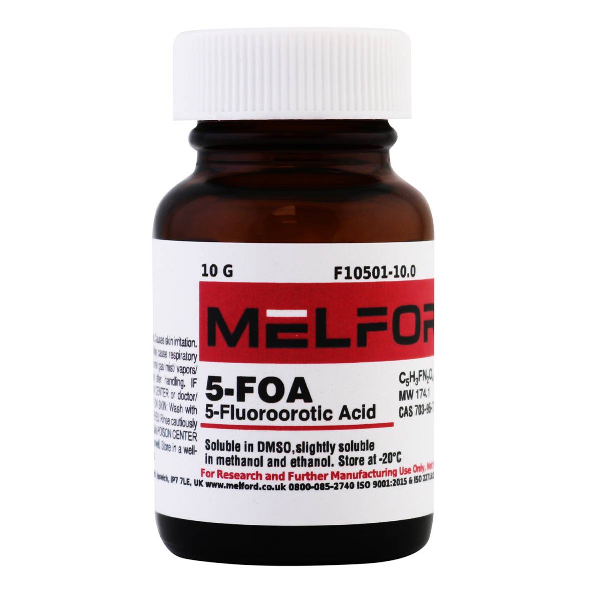 5-FOA [5-Fluoroorotic acid], 10 Grams