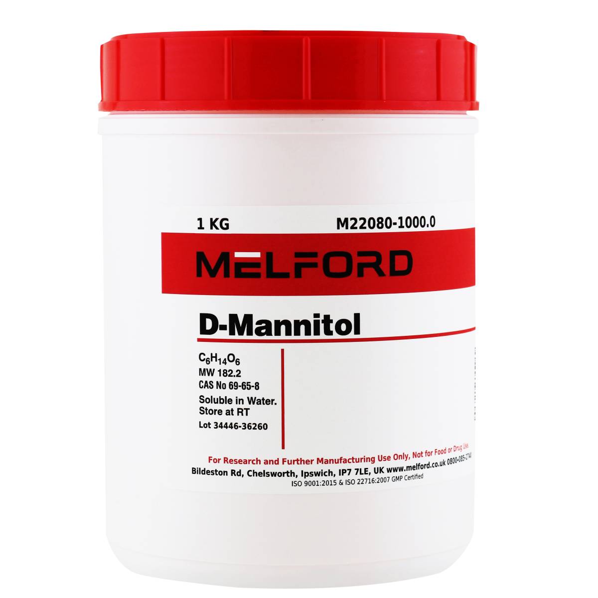 D-Mannitol, 1 Kilogram