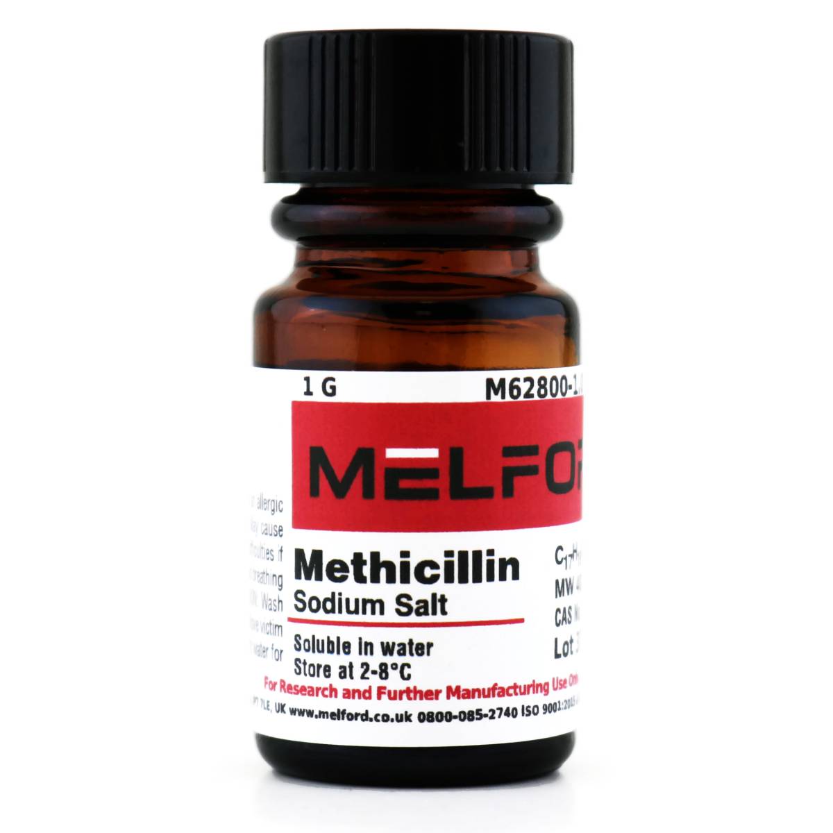 Methicillin Sodium Salt, 1 Gram