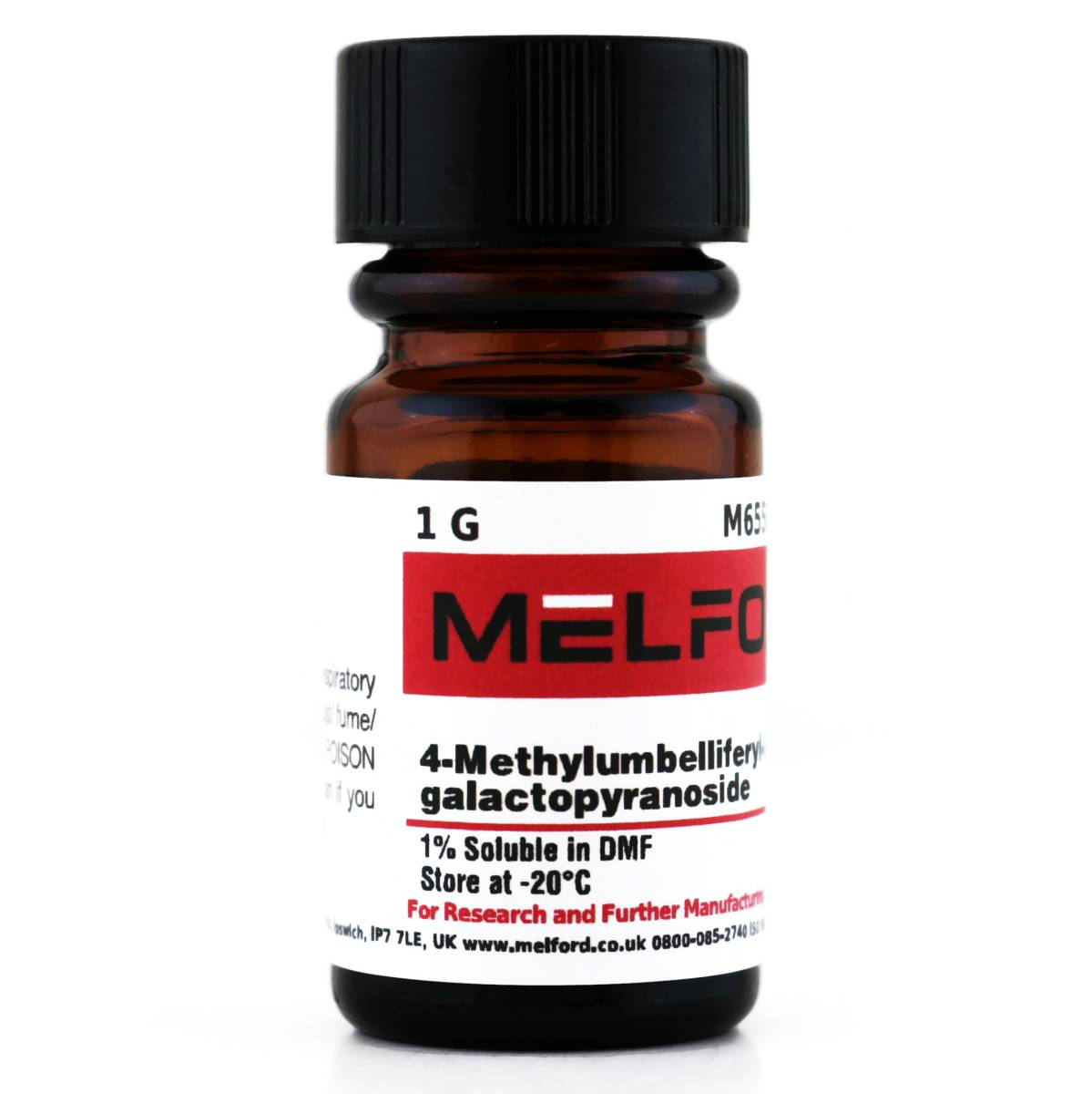 4-Methylumbelliferyl-β-D-galactopyranoside [4-Methylumbelliferyl-β-D-galactoside], 1 Gram