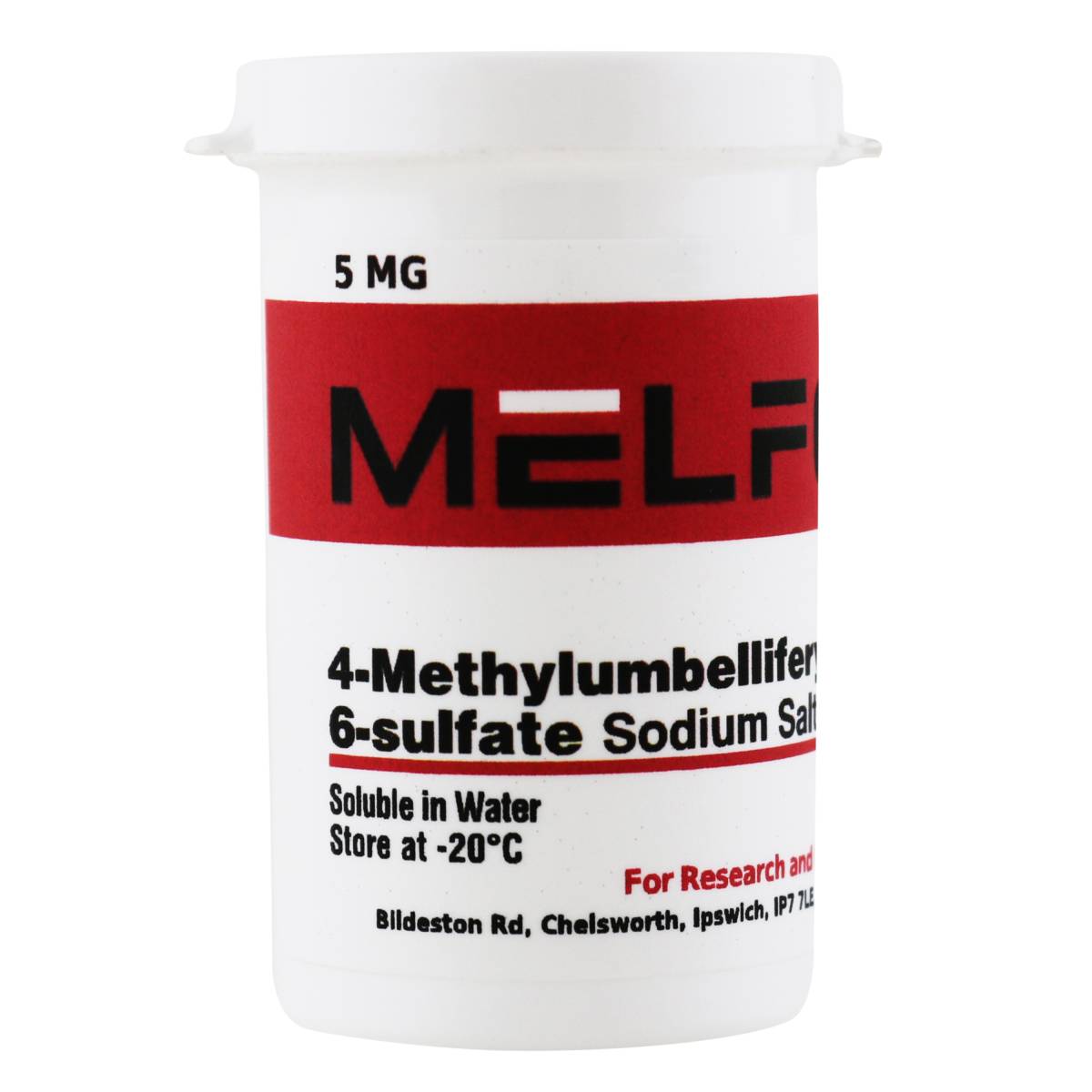 4-Methylumbelliferyl-β-D-galactopyranoside-6-sulfate, Sodium Salt, 5 Milligrams