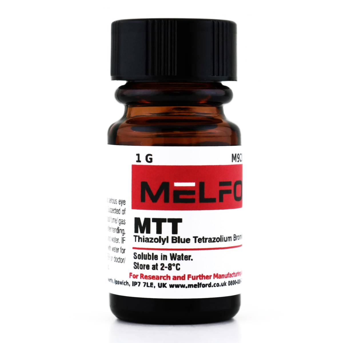 MTT [Thiazolyl Blue Tetrazolium Bromide], 1 Gram