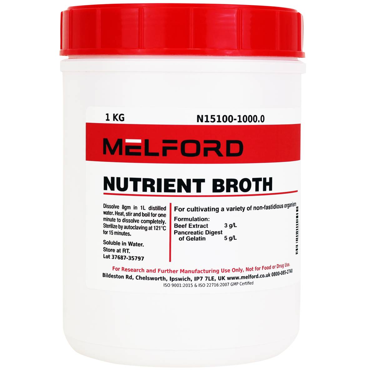 Nutrient Broth, 1 Kilogram