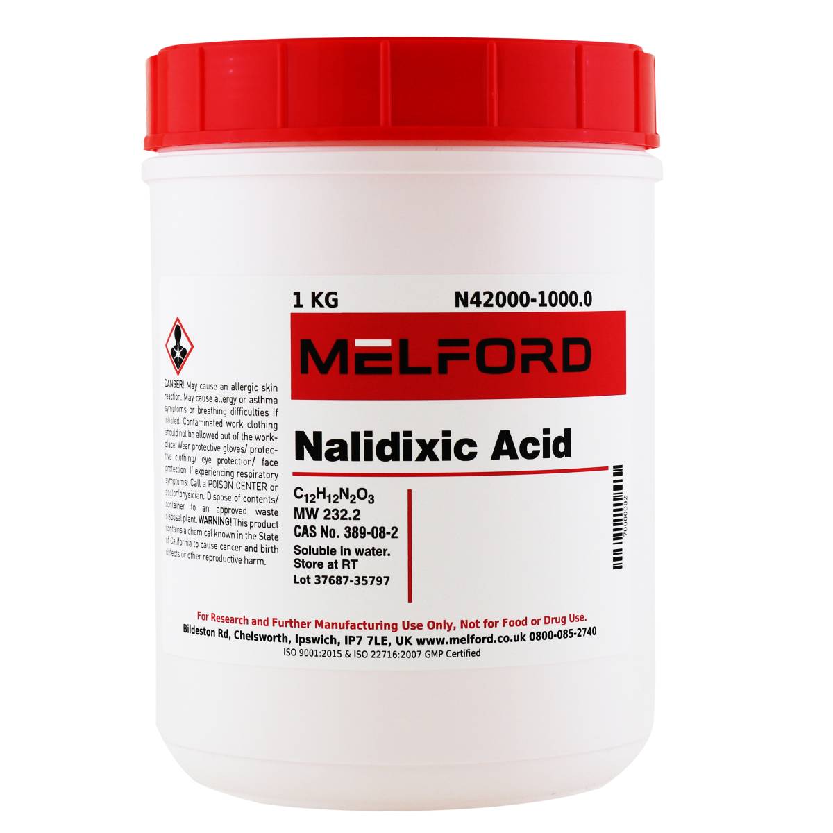 Nalidixic Acid, 1 Kilogram