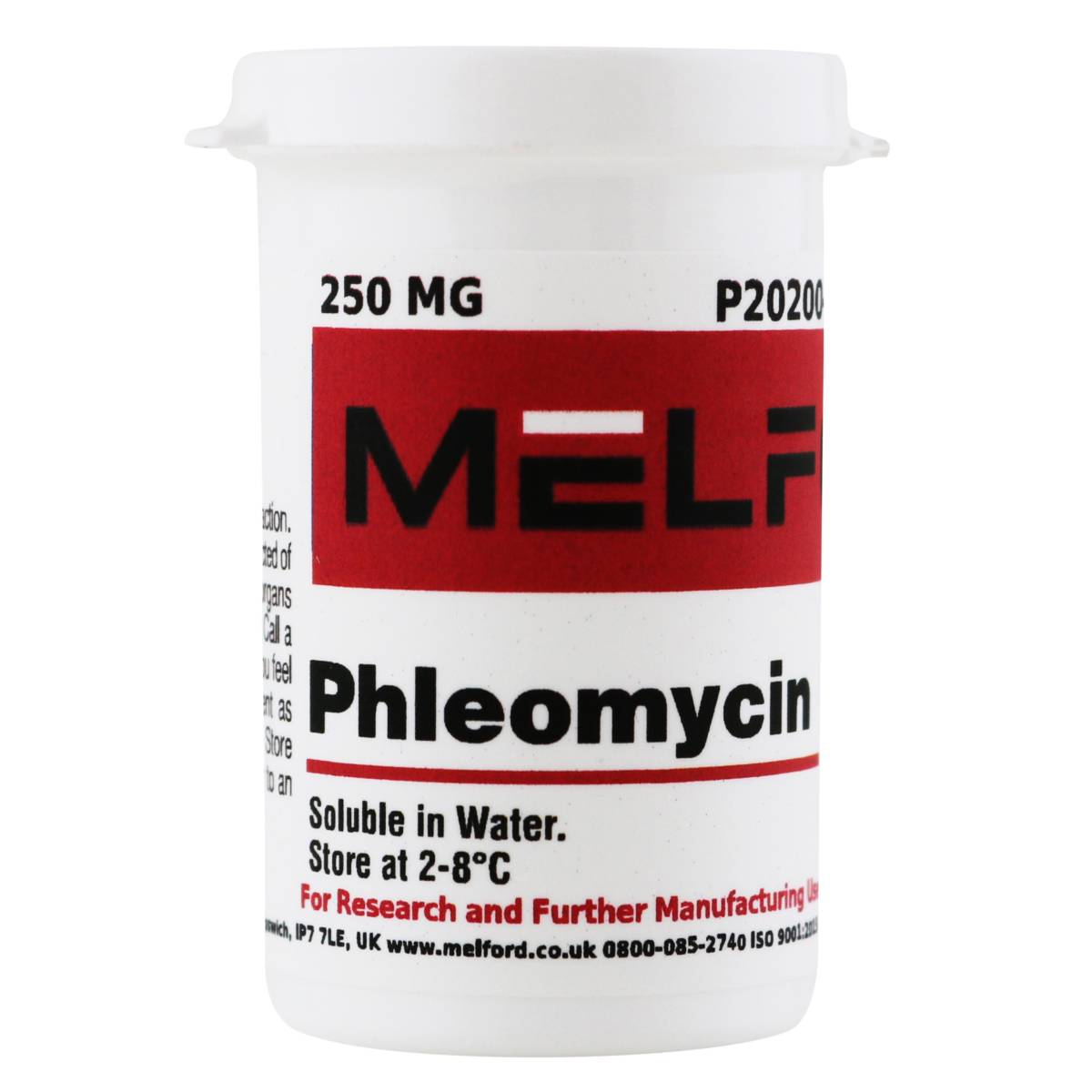 Phleomycin, Powder, 250 Milligrams