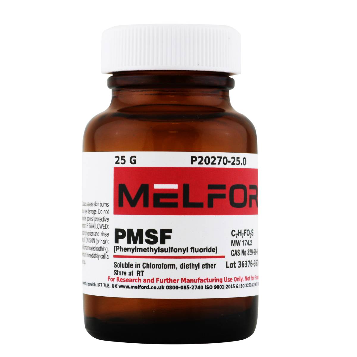 PMSF [Phenylmethylsulfonyl fluoride], 25 Grams