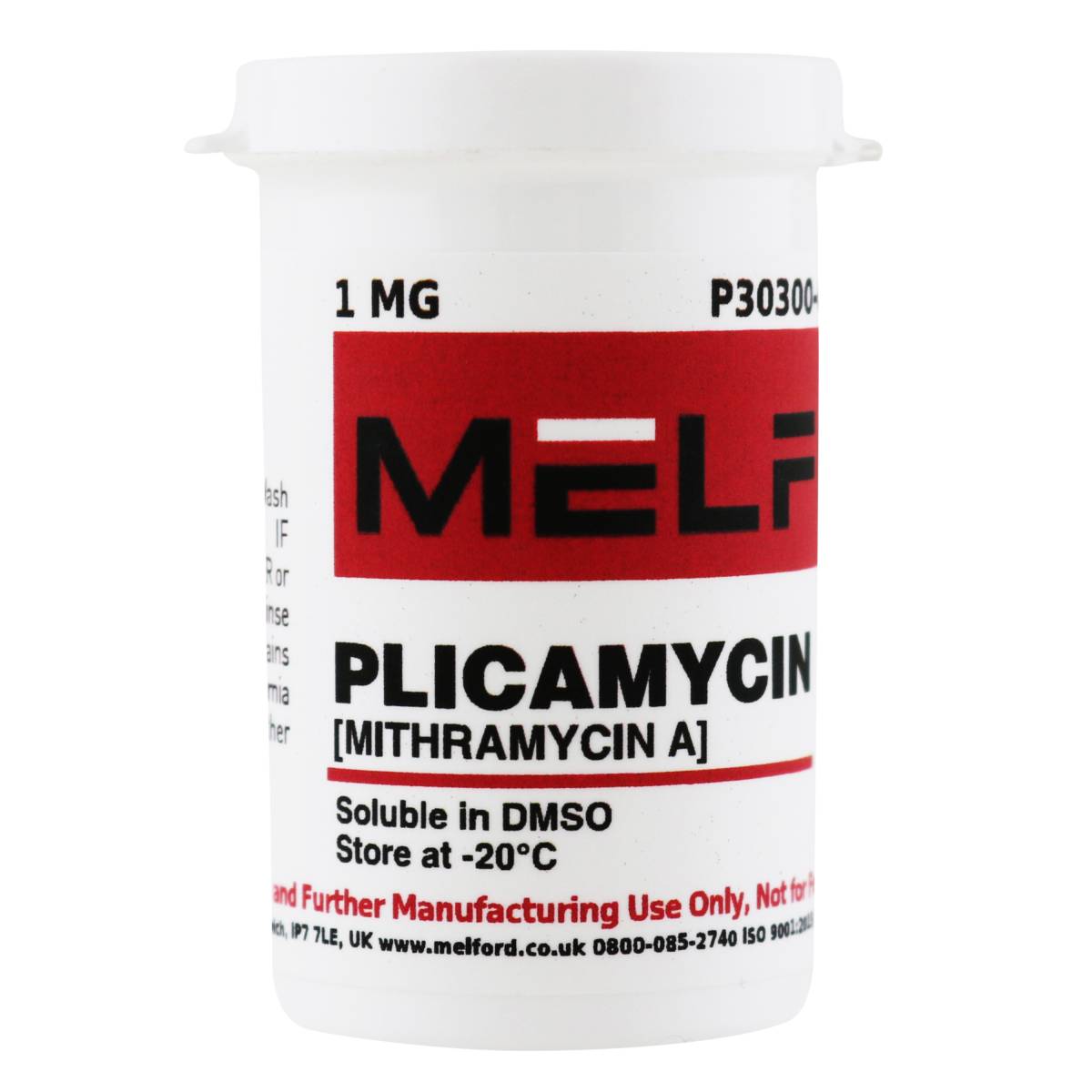 PLICAMYCIN [MITHRAMYCIN A], 1 MG