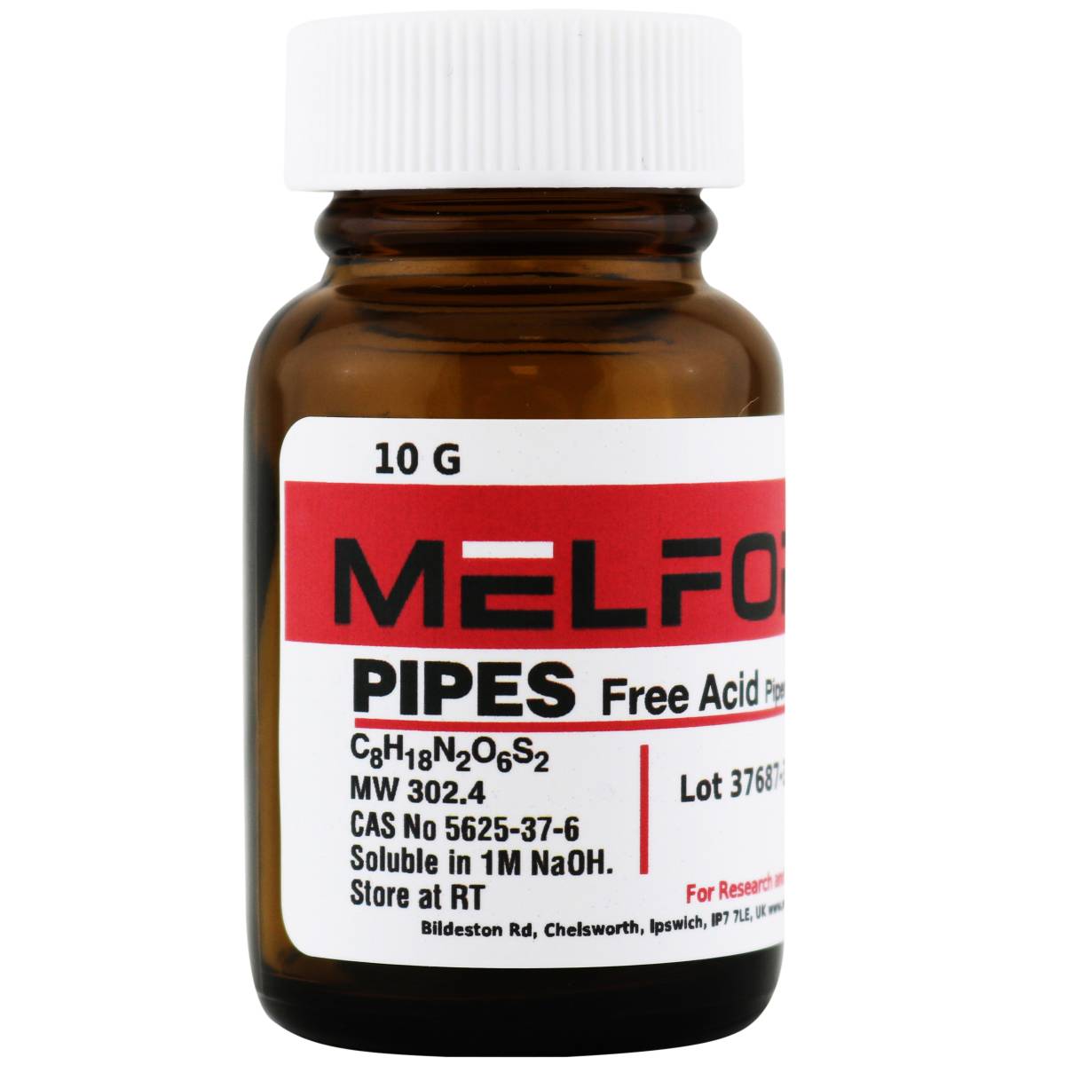 PIPES FREE ACID ULTRAPURE, 10GM