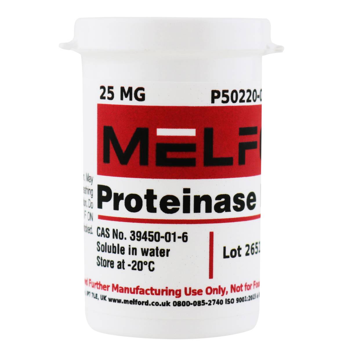 Proteinase K, 25 Milligrams