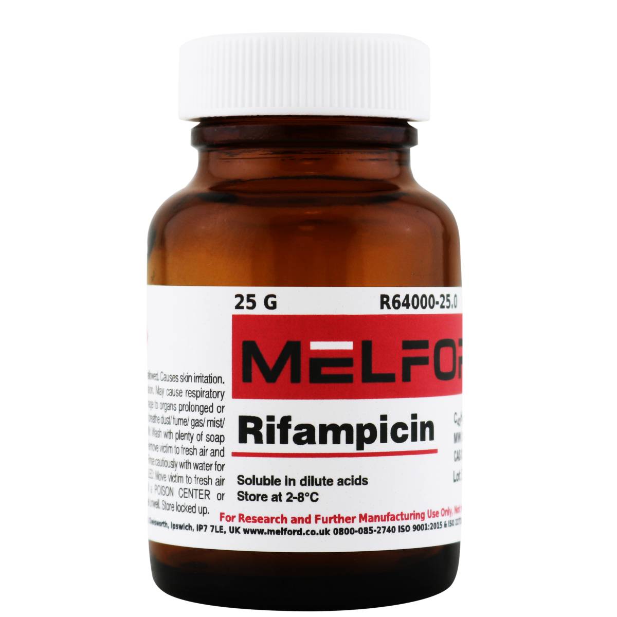 Rifampicin, 25 Grams