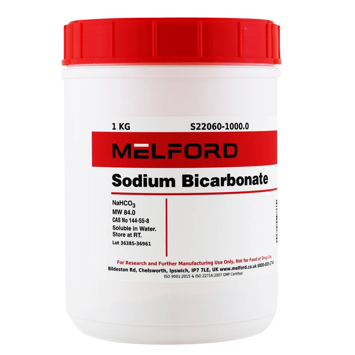 Sodium Bicarbonate, 1 Kilogram