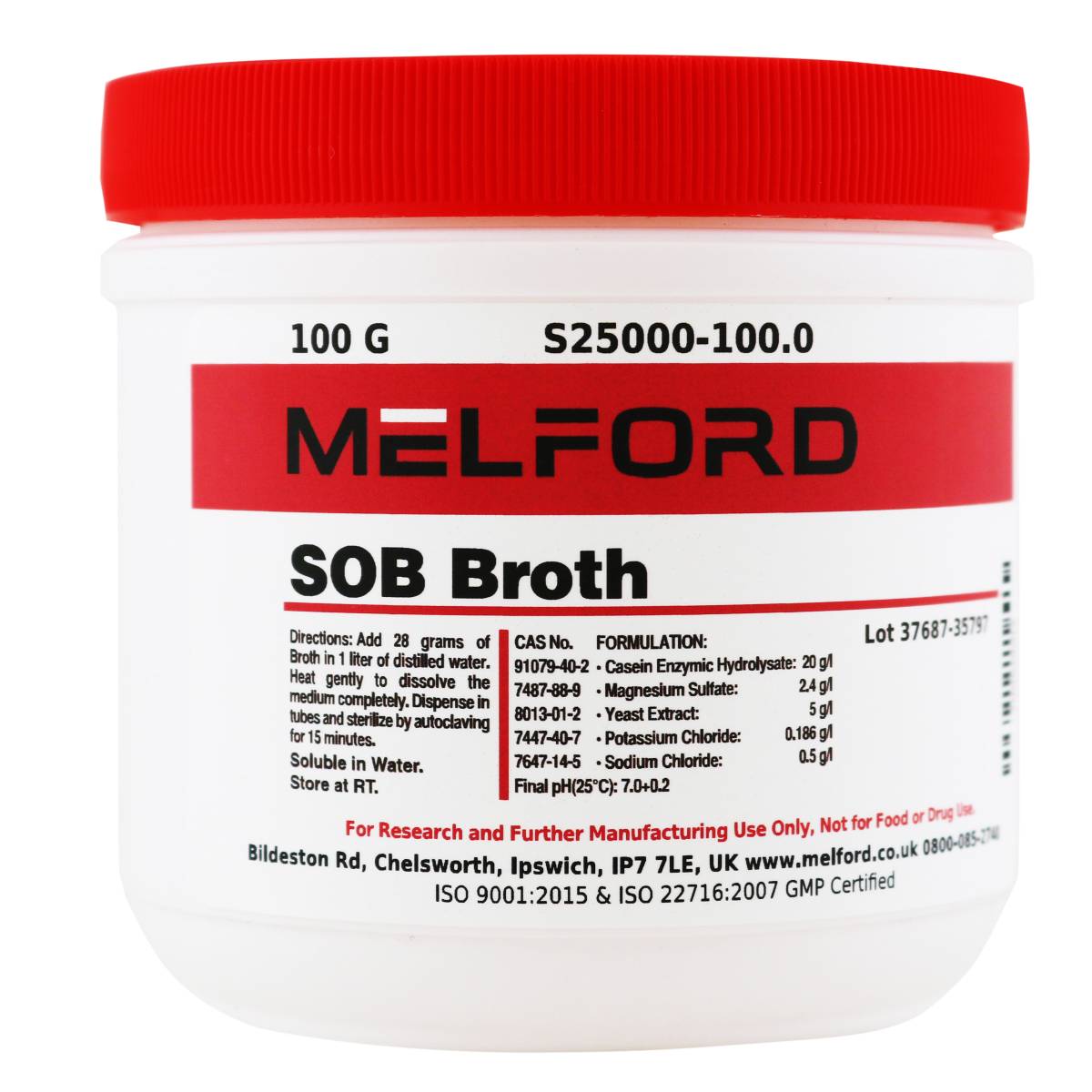 SOB Broth, 100 Grams