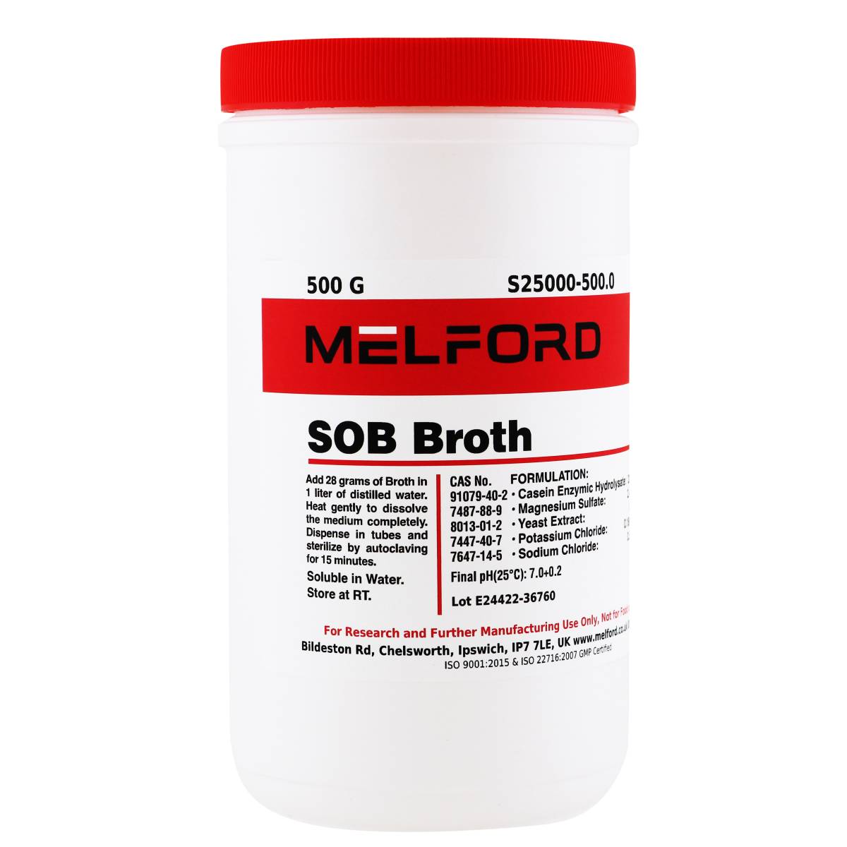 SOB Broth, 500 Grams