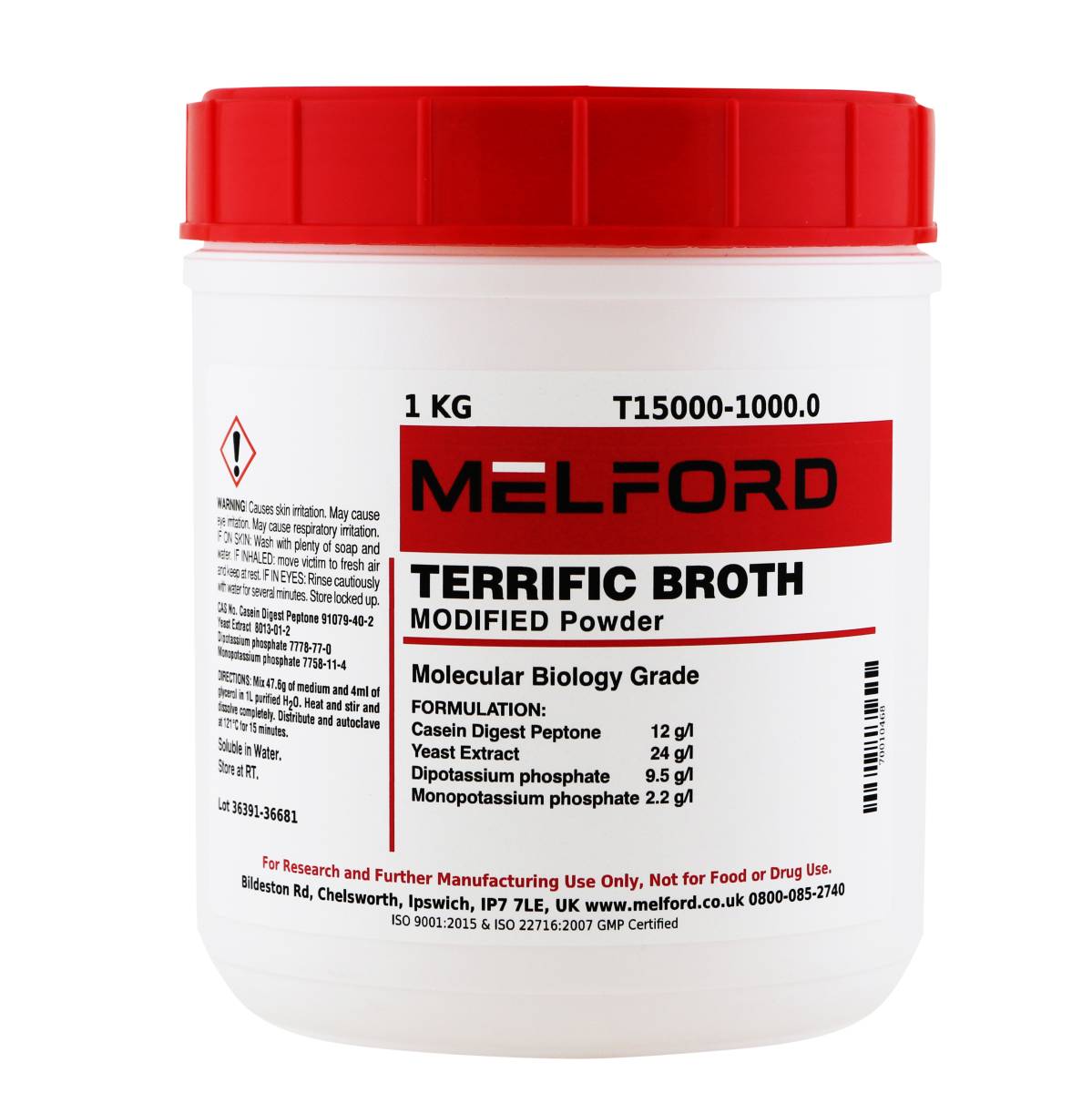 Terrific Broth, Modified, 1 Kilogram