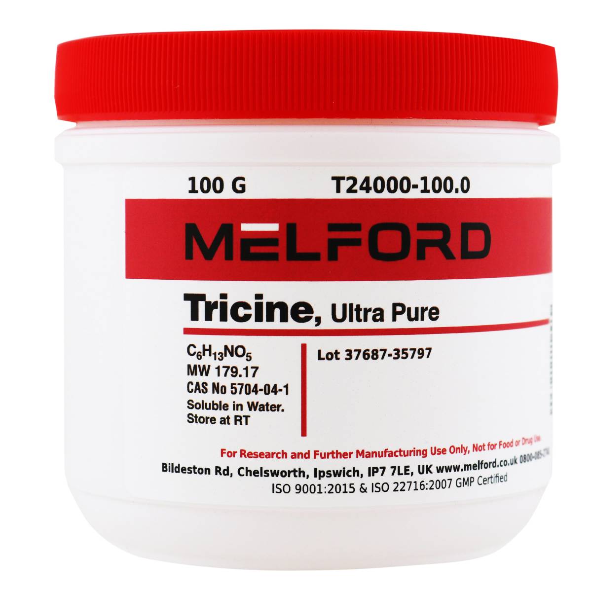 Tricine, 100 Grams