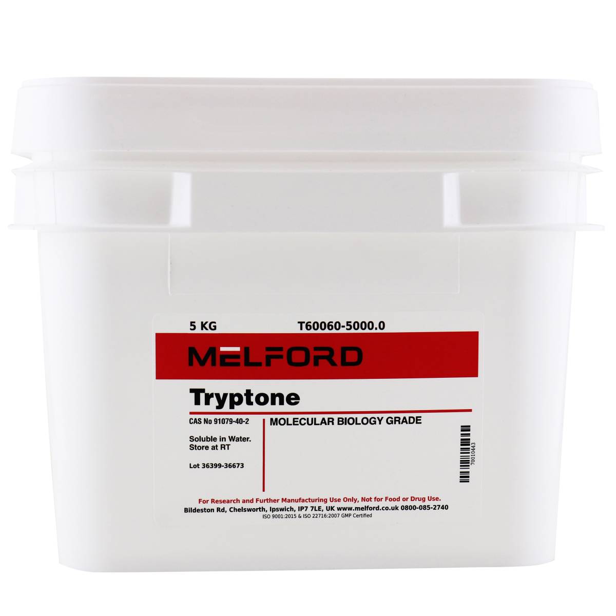 Tryptone, Powder, 5 Kilograms