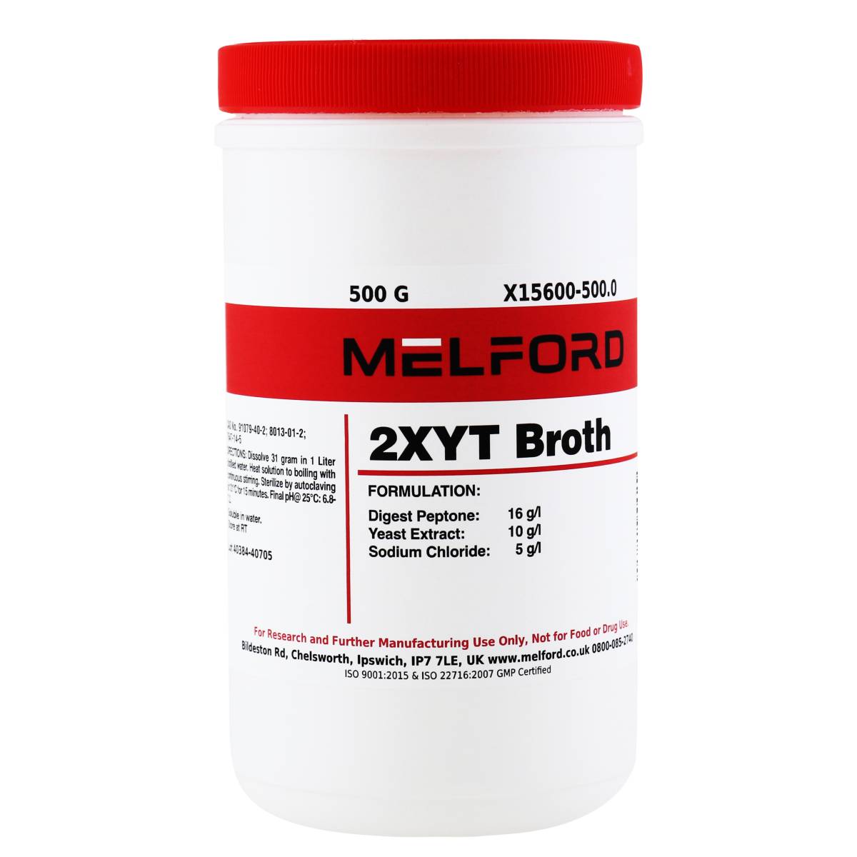 2XYT BROTH, POWDER, 500 GRAMS