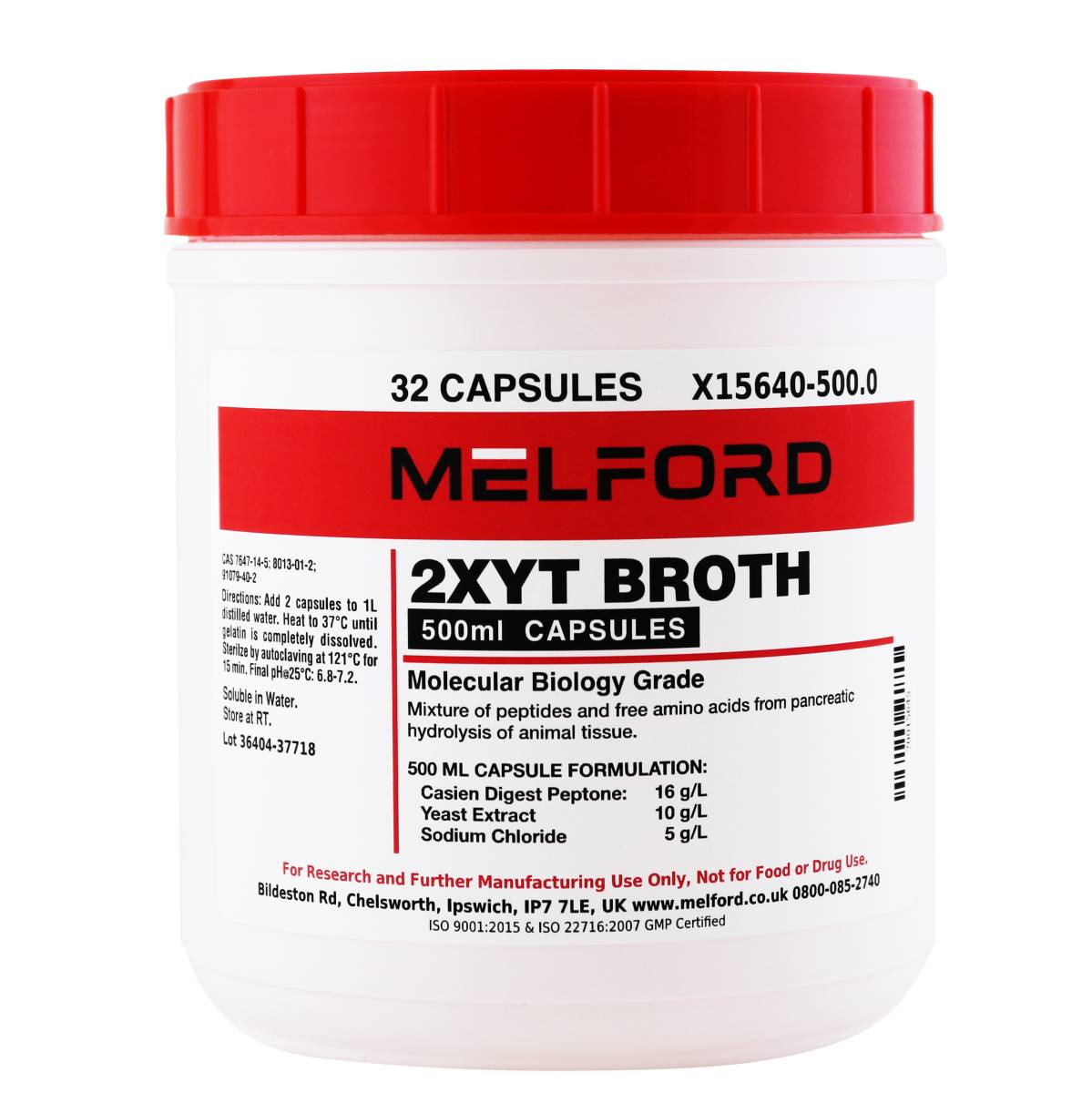 2XYT BROTH CAPSULE, 32 CAPSULES, 496 GRAMS