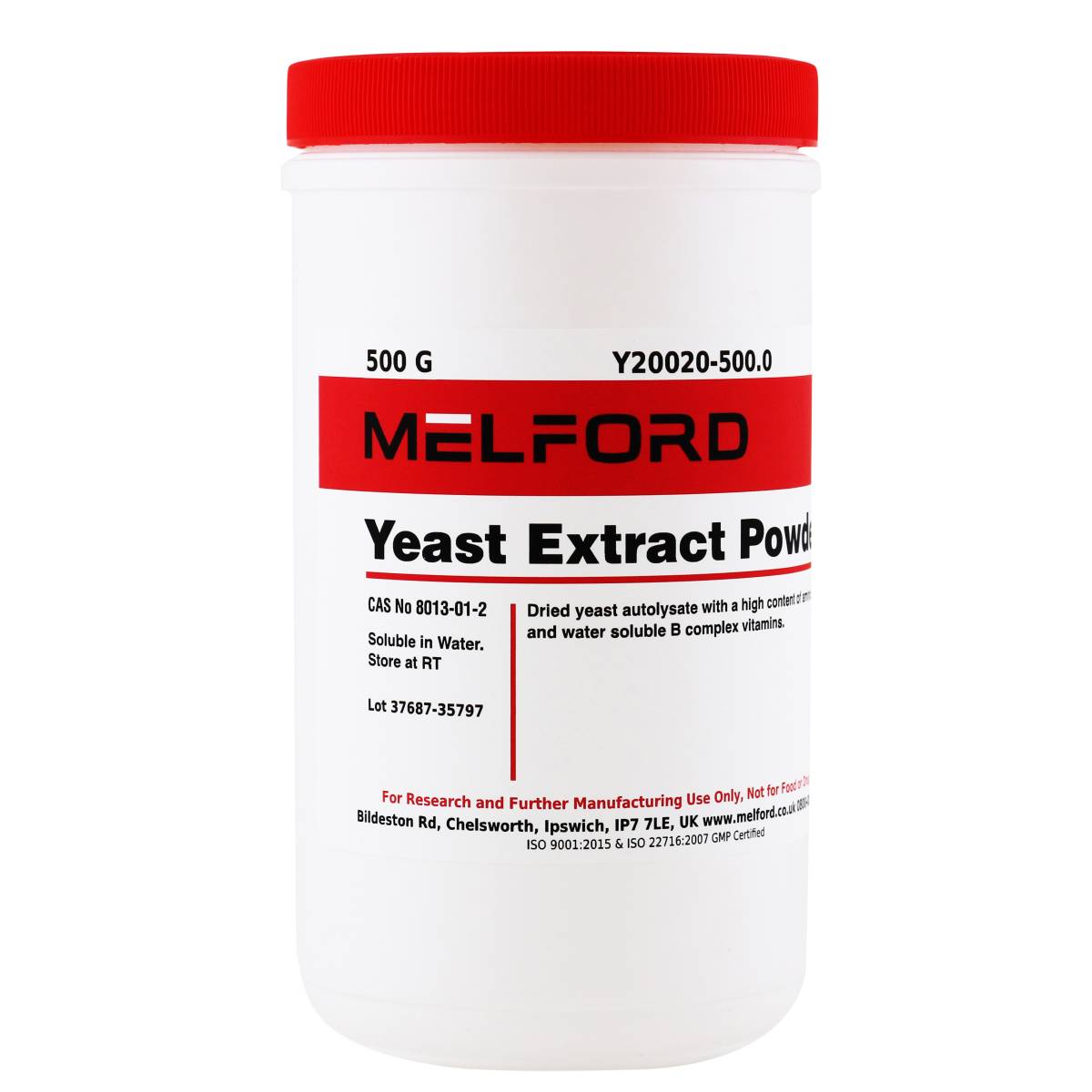 Yeast Extract Powder, 500 Grams